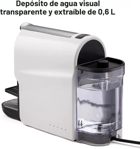 Vista 5 de beanglass - Máquina de cápsulas de espresso para el hogar, cafetera de cápsulas para cápsulas originales NS, bomba de alta presión de 20 bares