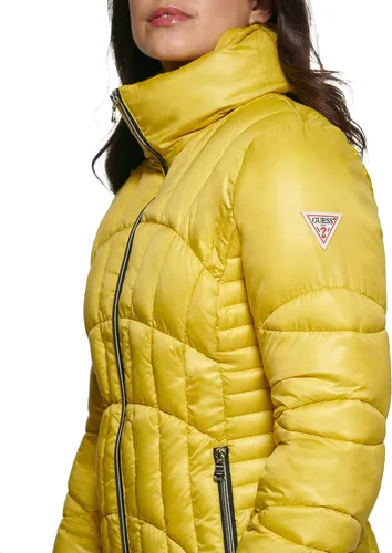 Vista 5 de GUESS Chaqueta acolchada acolchada para mujer