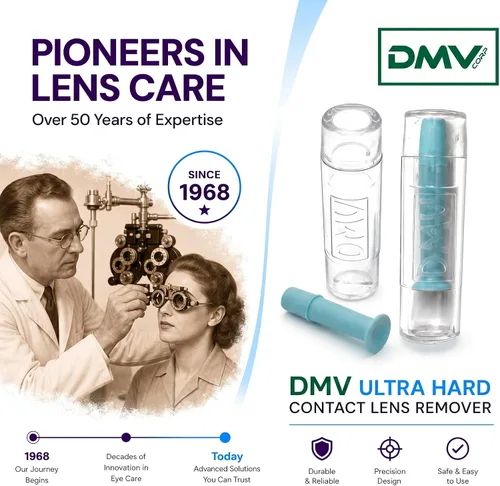 Vista 7 de DMV Ultra - Herramienta para quitar lentes de contacto, aplicador fabricado en Estados Unidos, paquete de 3 unidades, color azul