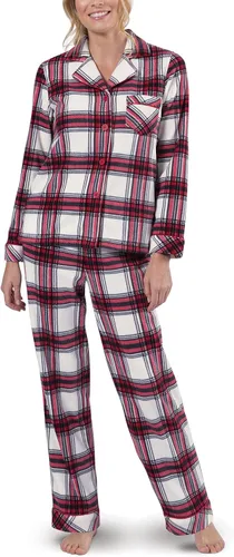 Vista 21 de PajamaGram - Pijamas de invierno para mujer - Pijamas de franela para mujer