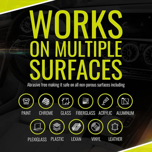 Vista 5 de BugSlide Combo de carrito – Kit de tienda de limpiador de botellas en aerosol de 16 onzas con toalla de microfibra y paño X-Treme de malla, solución