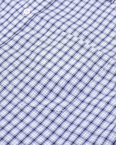 Vista 4 de Alimens & Gentle - Camisas a cuadros con botones para hombre, camisas de vestir de manga larga, de algodón, corte estándar
