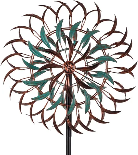 Vista 20 de Stargarden Molinillos de Viento de Metal Grandes para Exteriores, Arte de Metal para Patio, Esculturas de Viento y Molinillos para Decoraciones