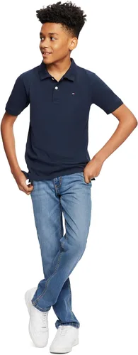 Vista 2 de Tommy Hilfiger Polo Ivy de manga corta para niño, Blanco