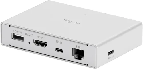 Vista 8 de GL.iNet Comet PoE (GL-RM1PE) Control Remoto KVM a Través de Internet - Opción de Doble Alimentación PoE/Type - C 4K@30Hz, 32GB EMMC, Soporte