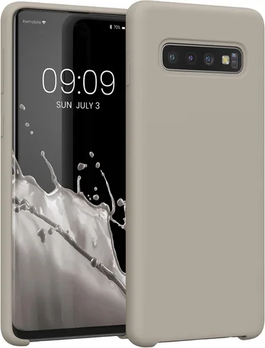 Vista 76 de kwmobile Funda compatible con Samsung Galaxy S9 - Funda de silicona TPU con acabado suave - Blue Reef