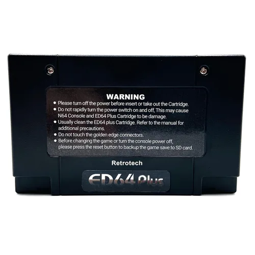 Vista 5 de Retrotech ED64 Plus 340 In 1 Game Cartridge For Nintendo N64 Video Game Console