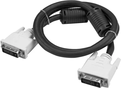 Vista 4 de StarTech Cable DVI de doble enlace – 35.8 in – Macho a Macho – 2560 x 1600 – Cable DVI-D – Cable para monitor de computadora – Cable DVI – Cable