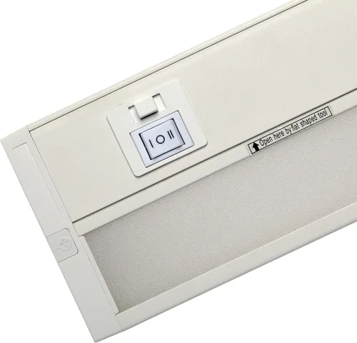 Vista 8 de Satco 63/500 CounterQUICK luz LED debajo del gabinete, CCT seleccionable 3000K/4000K/5000K, 8 pulgadas