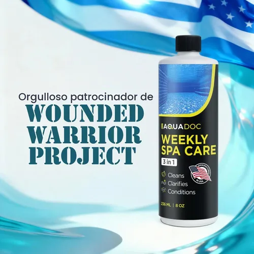 Vista 9 de AquaDoc - Bañera de hidromasaje 3 en 1, cuidado semanal - 8 oz