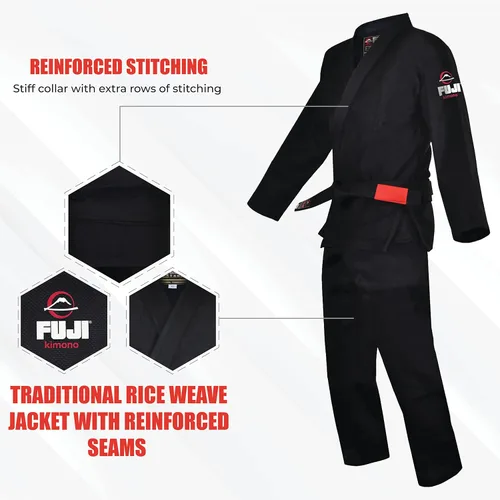 Vista 4 de FUJI All-Around BJJ Uniform BJJ & Jiu Jitsu Gi