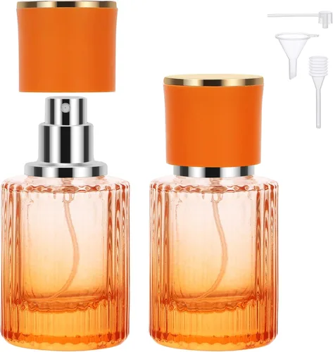 Vista 11 de Segbeauty Botellas de perfume de vidrio de 1 oz vacías, 2 piezas, botellas de perfume de viaje rellenables, botella de viaje de colonia de 1.0 fl