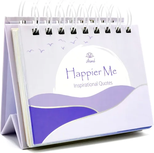 Vista 9 de Calendario de escritorio motivacional, calendario diario perpetuo con citas motivacionales diarias para escritorio, regalos inspiradores