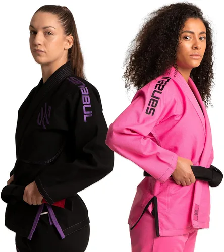 Vista 2 de Sanabul Essential BJJ Gi for Women Female Brazilian Jiu Jitsu Gi Lightweight Preshrunk Fabric