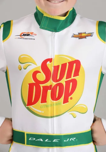 Vista 3 de Disfraz Dale Earnhardt Jr Sundrop Uniforme NASCAR para Niños Multicolor