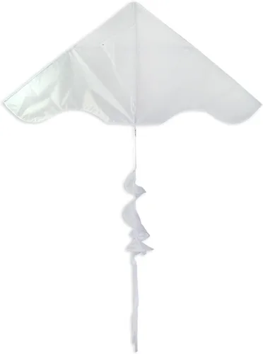 Vista 5 de in The Breeze Colorblock Delta Kites with Twister Tails