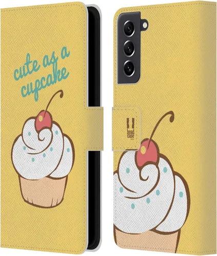 Vista 84 de Head Case Designs Assortment Cupcakes Happiness Leather Wallet Case Compatible with Samsung Galaxy A07 4G Surtido