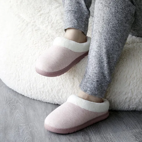 Vista 4 de Dearfoams Sudadera de espuma viscoelástica para mujer, Malva pálido