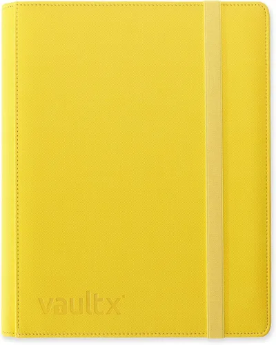 Vista 7 de Vault X 9 Pocket Strap Trading Card Binder 360 Cards Exo-Tec (Black)