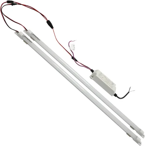 Vista 9 de Kit de reacondicionamiento magnético LED de 2 x 2 pies, kit de reacondicionamiento LED Troffer de 2 pies, 18 W, luz blanca diurna 5000 K, 0-10 V