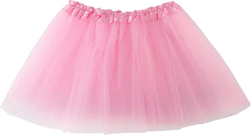 Vista 9 de lanzom Navidad de la mujer Classic elástico 3-layered tul tutú falda ballet Fiesta Disfraz Marrón