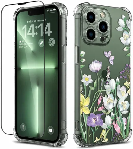 Vista 11 de Funda para iPhone 13 y iPhone 14 (6.1 pulgadas) con protector