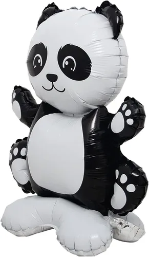 Vista 37 de Selfstand Globos de Papel de Aluminio 3D de Animales Zorro Koala León Elefante Panda Vaca Conejo Dinosaurio Triceratops, Estegosaurio, Pelota