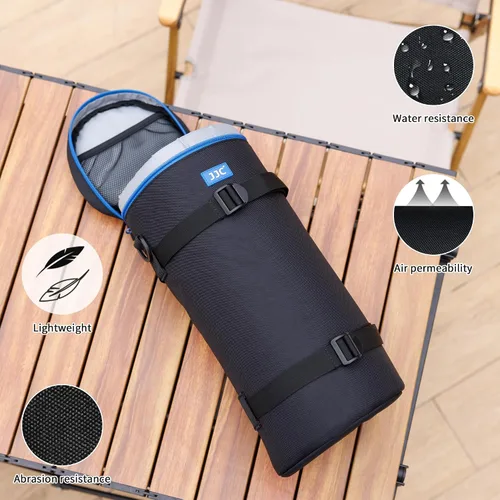 Vista 5 de Funda gruesa extra grande para lente de cámara Canon RF 7.874-31.496 in F6.3-9 IS para Nikon 7.087-23.622 in/23.622 in F6.3 para Sony 7.874-23.622
