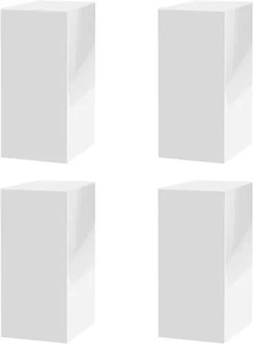 Vista 26 de Caja elevadora de acrílico de 12 x 12 x 16 pulgadas, trono transparente con un lado abierto sin tapa, versátil rectangular Lucite para productos al