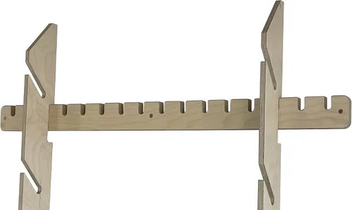 Vista 2 de Pro Board Racks Estante de pared de esquí ranurado