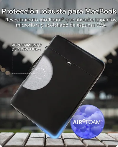 Vista 4 de Mous - Funda para MacBook Pro de 14 pulgadas con asa ultraprotectora y funda resistente al agua