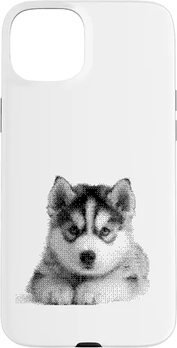 Vista 9 de Cute Siberian Husky for Dog Mom and Paw Parents Case for iPhone XR