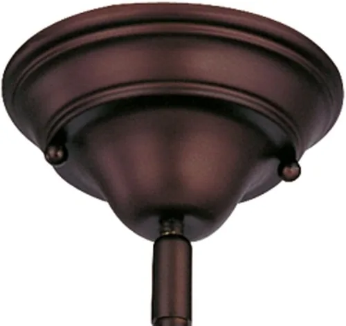 Vista 3 de Lighting - Lámpara colgante retro estilo granja de 16 pulgadas en acabado de bronce con vidrio esmerilado de leche