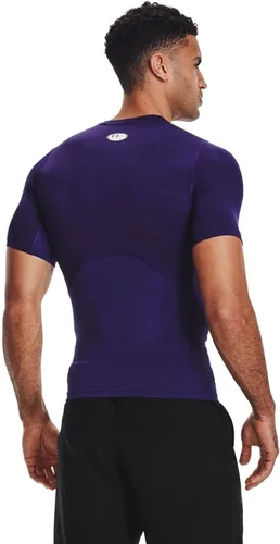 Vista 3 de Under Armour HeatGear - Camiseta de compresión de manga corta para hombre