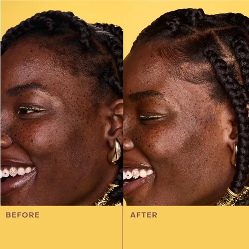 Vista 6 de SheaMoisture - Gel de sujeción fuerte con control de bordes y aceite de ricino negro jamaicano que mantiene los bordes en su lugar, sin escamas