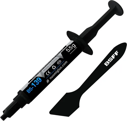 Vista 8 de Pasta térmica, 0.06 oz con kit de herramientas de pasta de CPU disipador térmico de pasta de compuesto térmico para IC/procesador/CPU/todos
