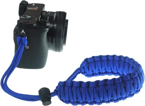 Vista 13 de Correa de muñeca ajustable 550 Paracord para cámaras réflex digitales, compactas