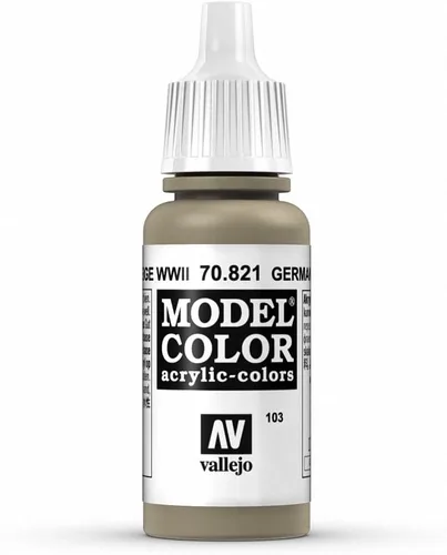 Vista 30 de Vallejo - Pintura color rojo amaranto, 0.6 fl oz