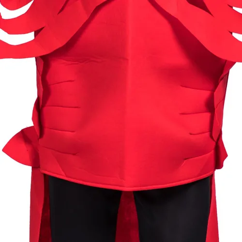 Vista 7 de EraSpooky Disfraz de langosta de Halloween para hombre (rojo, talla única)
