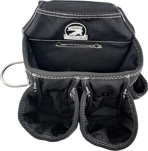 Vista 8 de GatorBack B340 Conjunto de cinturón de herramientas de hormigón/fundación. Hecho específicamente para lazos de cimentación y accesorios de hormigón