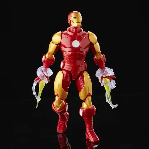 Vista 2 de Serie Marvel Legends Iron Man Modelo 70 Armadura de Cómics Figura de Acción de 6 Pulgadas, Juguetes Coleccionables, Incluye 4 Accesorios