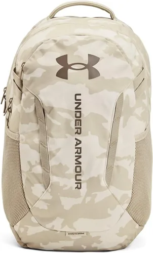 Vista 40 de Under Armour Mochila Hustle 6.0 unisex para adultos (002) Negro / Negro / Blanco