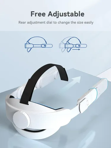 Vista 8 de CNBEYOUNG VR Face Cover and Lens Cover and Head Strap for Quest 2
