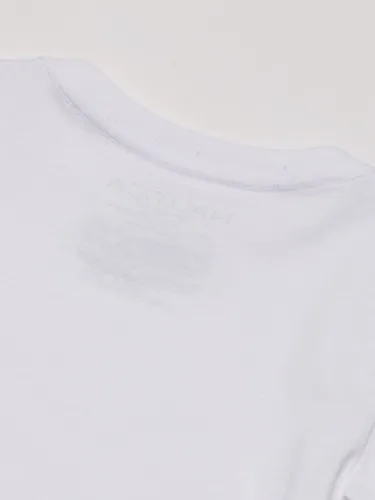 Vista 3 de Nautica Boys' Short Sleeve Solid Crew Neck T-Shirt