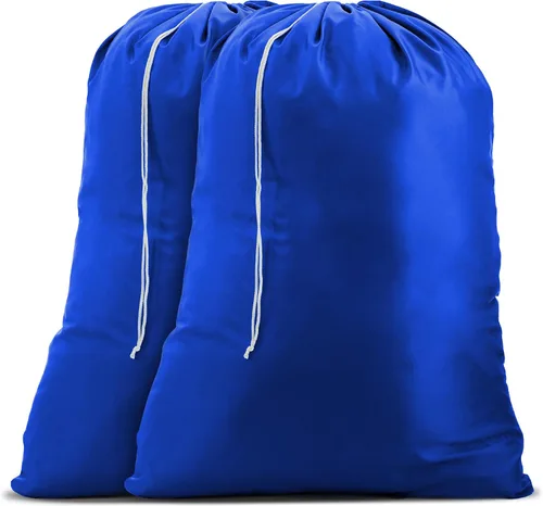 Vista 9 de Handy Laundry Nylon XL - Gran capacidad con cordón de cierre, lavable a máquina, se ajusta a cestas o cestos de lavandería, sostiene 3 cargas