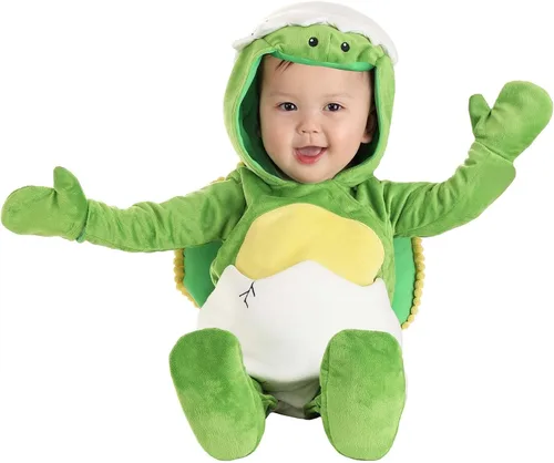 Vista 3 de Disfraz infantil de tortuga para eclosión