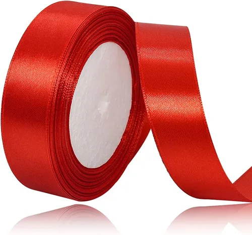 Vista 76 de Cinta de Satén Beige de Color Sólido, 1-1/2 Pulgadas x 25 Yardas, Cinta de Satén de Tela para Envolver Regalos, Manualidades, Hacer Lazos