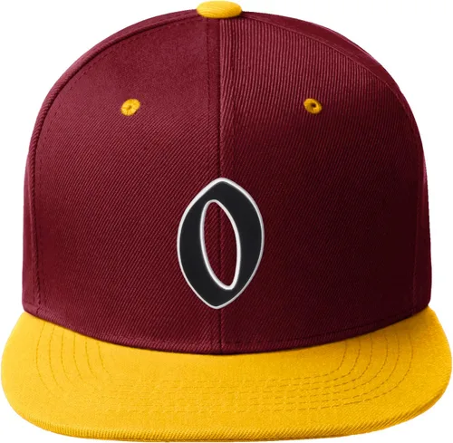 Vista 1189 de Daxton Gorra clásica con visera de billete plano con letras del alfabeto inglés antiguo de la A a la Z