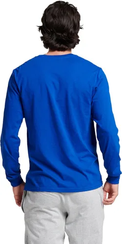 Vista 4 de Russell - Camiseta de manga larga de algodón para hombre