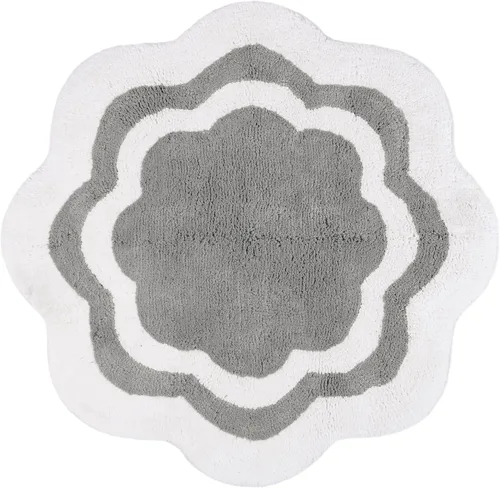 Vista 16 de Sherry Kline Alfombra de baño con diseño de pétalos, absorbente de agua, hecha a mano, lavable a máquina, tapete de baño para decoración, tapete Aloe